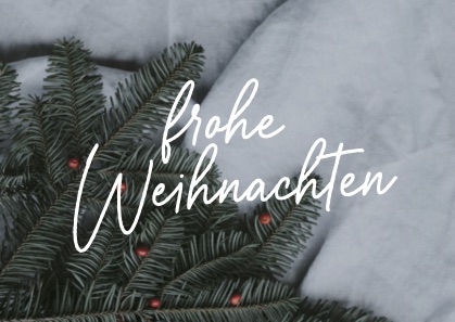 Frohe Weihnachten 2