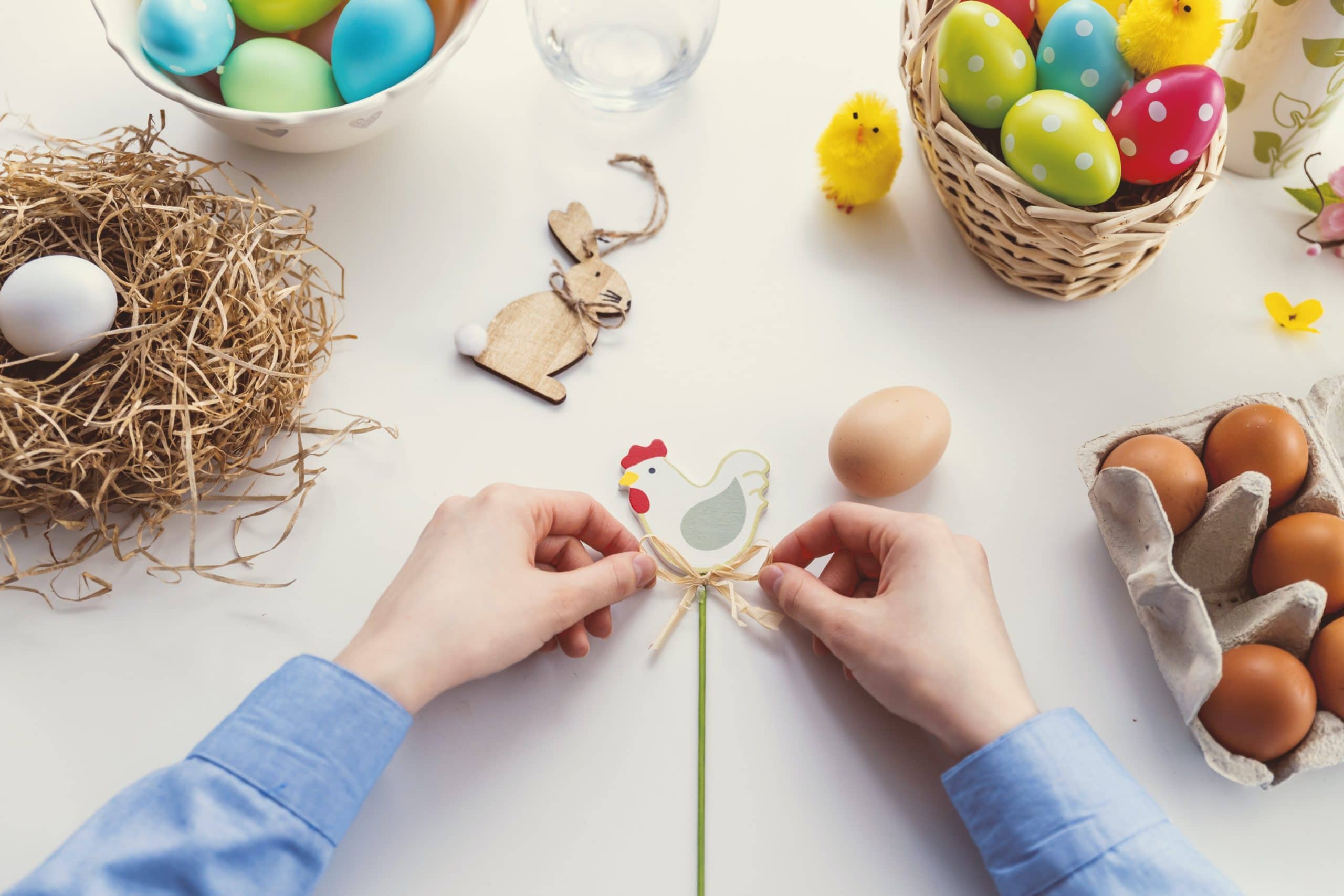 Ostergeschenk für Oma und Opa